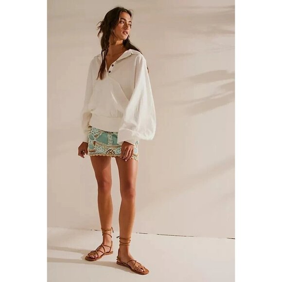 Free People Free-est Fp Beach Haru Pullover XS - Picture 2 of 4